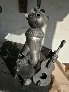 Clown vor dem Auftritt, Keramik ca. 60cm hoch, Unikat von Runau - Bild 1 von 5