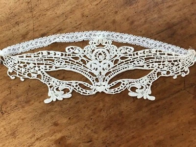 Ladies  Masquerade ball  eye mask vintage Victorian style - Image 1 of 4