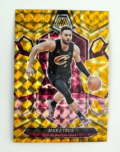 Max Strus 2023-24 Panini Mosaico Amarillo Reactivo Prizm #17 Cleveland Cavaliers - Imagen 1 de 2