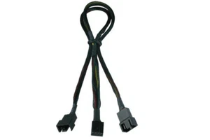 Gelid 4-Pin PWM Computer Case Cooling Fan Y Splitter Cable (CA-PWM-01) - Picture 1 of 1
