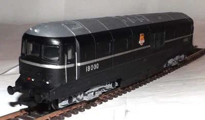 SILVER FOX 18000 GAS TURBINE LOCOMOTIVE BR BLACK - image 1 of 4