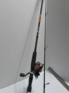 Medium Weight Fishing Pole GritStick Spinning Rod And Reel 3000 - Picture 1 of 4