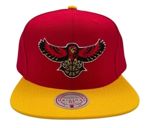 Cappello snapback Mitchell & Ness NBA Atlanta Hawks Team 2 toni 2.0, berretto, nuovo - Foto 1 di 6