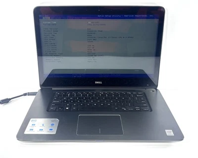 FOR PARTS: Dell Inspiron 7548 - 15.6" 4K Touch, 2.4GHz i7, 12GB L RAM, 480GB SSD - Image 1 of 4