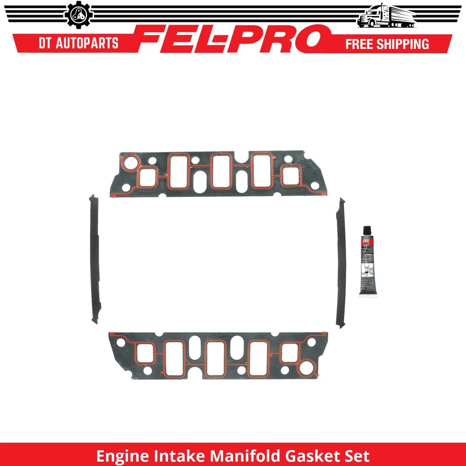Комплект прокладок впускного коллектора нижнего Fel-Pro для Buick Regal 3,8 л V6 1990-1995 годов выпуска - Изображение 1 из 2