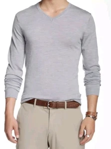 NWOT Ted Baker Bedmont Long Sleeve V-Neck Sweater Mens Size 3 - Picture 1 of 2