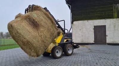 Miniradlader Radlader Hoflader Minibagger Hoftrak inkl. Krokodilschaufel - Bild 1 von 4