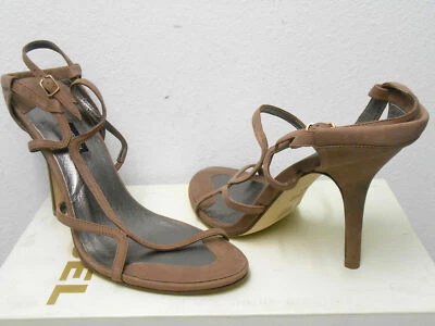 DIESEL TRUELOVE AZTEC WOMEN STRAPPY SANDAL TAUPE HEELS SIZE 9 NWT EUR 40 - Image 1 of 2