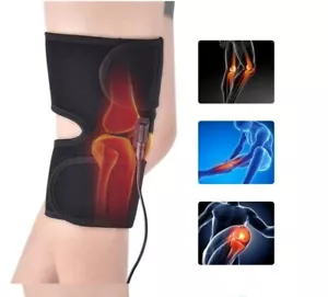 Infrared Heated Knee Brace Support Massager USB Arthritis Pain Relief Therapy - Picture 1 of 6