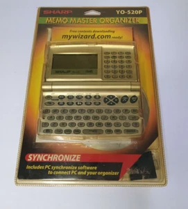 Sharp Memo Master Organizer YO-520P Synchronize Brand New Sealed 1MB - Picture 1 of 5