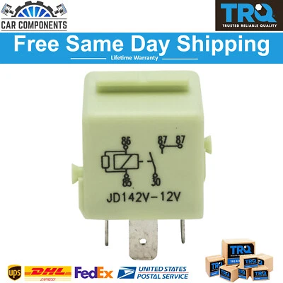 TRQ New Air Suspension Compressor 12V Relay For 1997-2017 BMW 525i 535i 740i - Image 1 of 4