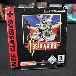 Castlevania Nes Classics Nintendo GBA Game Boy Advance Complet + Carte VIP - Imagen 1 de 15