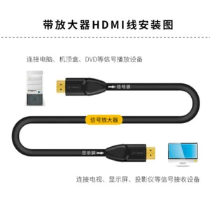 HDMI TO HDMI 4K/60HZ TV PC 14*4.5MM 3d oro 4k Full hd tv pc av Xbox360 PS3 PS4 - Picture 1 of 3