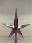 Large Purple Aurora Star - Ceramic Christmas Tree Star - Purple Aurora Star