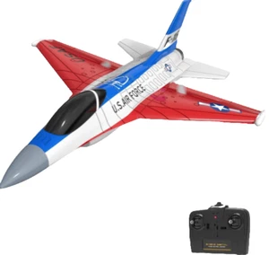 RC Flugzeug F16 Falcon 2,4 GHz RTF mit 1 Batterie, LED & Gyro-Stabilisierung - Bild 1 von 8