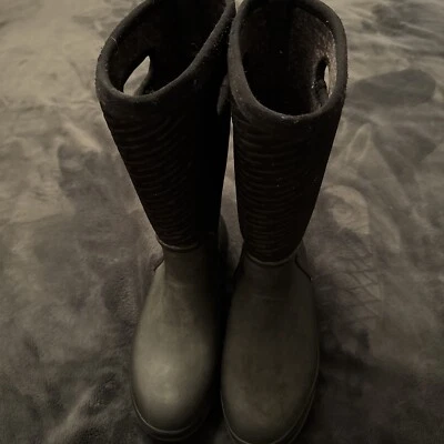 Botas aislantes Bogs Bloom negras para mujer talla 10 Foto 1 de 4