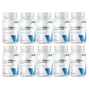 ViraFlexx Male Performance Support 10 Bottles 600 Capsules - Picture 1 of 7