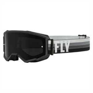 FLY Motocross Goggles Zone Black / Smoke Adult for Motocross Enduro Off Road - Picture 1 of 2