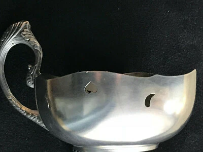 ÚNICA HERMOSA RUSA IMPERIAL ORIGINAL PLATA 84 TAZA 13 ARTEL ANTIGUA RUSIA Foto 1 de 4