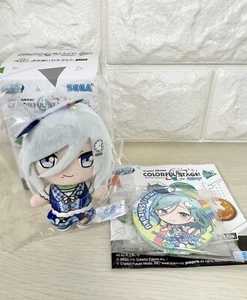 Colorful Stage Hatsune Miku SEGA Shizuku Hinomori Petit Plush Toy / Button Badge - Picture 1 of 2