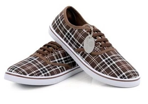 Zapatos De Dama Dappers Pumps Zapatillas Georgie Porgy Cómodos Lona Tartán - Imagen 1 de 1