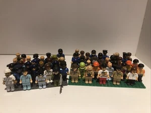 Blok Tech 56 Figuren Polizei, Arbeiter, Armee, Swat, kein Lego. - Bild 1 von 10