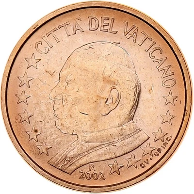 [#1284579] Vatican, Jean-Paul II, Euro Cent, 2002, Rome, Copper Plated Steel, MS - Image 1 of 2