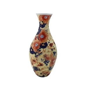 3D Puzzle Vase Unique Flower Vase for Adults Made by 160 Curved Huanghua - Picture 1 of 7