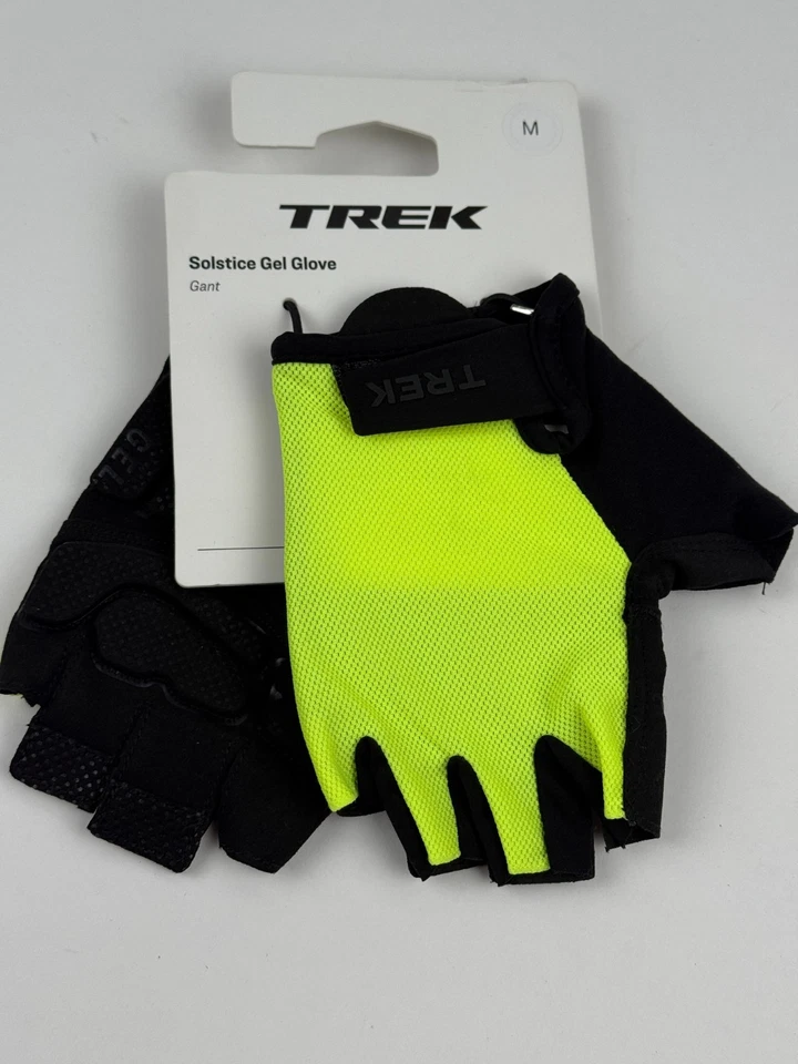 Trek Men's Solstice Gel Glove SIZE Medium High Vis Yellow - Image 1 of 1