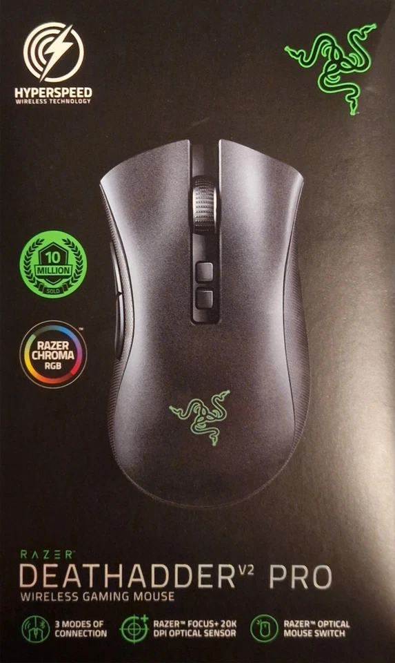 Razer DeathAdder V2 Pro - Kabellose Gaming-Maus - Bild 1 von 2
