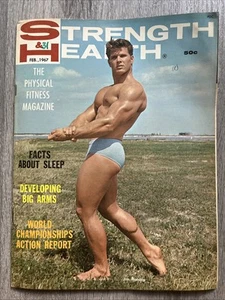 STRENGTH & HEALTH Magazine JIM HAISLOP + BOB GAJDA MR AMERICA FEB 1967 V 35 N 2 - Picture 1 of 24
