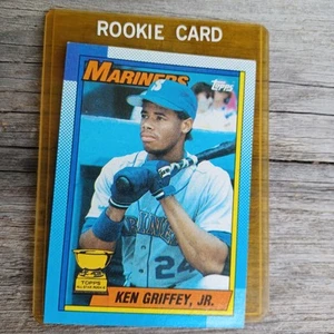 1990 Topps KEN GRIFFEY JR All-Star Rookie #336 Bloody Scar ERROR Card - Picture 1 of 7