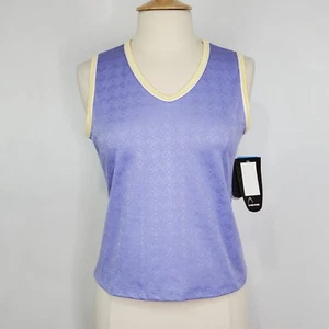 HEAD Purple Pullover Sleeveless V-Neck Hydromatic Tennis Top NEW NWT Size L - Picture 1 of 15