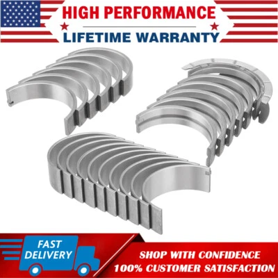 Комплект основных и стержневых подшипников для 2004-2012 Chevrolet Colorado GMC Canyon 3,5 л 3,7 л L5 - Изображение 1 из 4