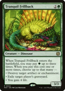 Magic The Gathering Tranquil Frillback - March of the Machine: The Aftermath #024 - Imagen 1 de 1