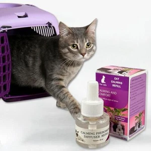 Cat Calming Diffuser Pet Anti Anxiety Feline Pheromones Plug in Stress Relies Q4 - Picture 1 of 17