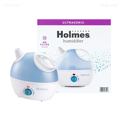 Holmes Ultrasonic Cool Mist Humidifier | Filter-Free | Quiet | 18 Hrs Runtime | - Image 1 of 4