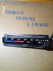 89-95 Geo Tracker, Suzuki Sidekick Heater & A/C Control Panel Cover *OEM* - Picture 1 of 3
