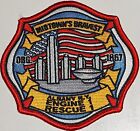 Rare New York - Albany Engine 1 Rescue 1 Department Patch Midtowns Bravest HTF