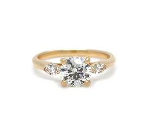 James Allen 14ct Yellow Gold Lab Diamond Ring 0.95ct 2.36g RRP $3,499* - Picture 1 of 14