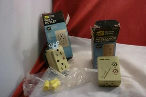 WALL OUTLET & APPLIANCE SWITCH RADIO SHACK OLD STOCK  - Picture 1 of 10