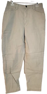 Lee Riders Size Women 12 Medium Straight Leg Gray Pants - Picture 1 of 1