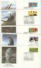  FDC Fleetwood #2705-09 Collection of 5  Wild Animals Complete  FDC
