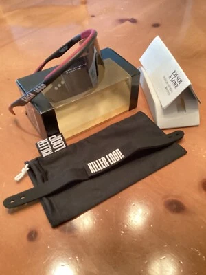 BAUSCH & LOMB KILLER LOOP W1627 BLK/RASPBERRY 性能太阳镜 * 完整 * — 第 1/4 张图片