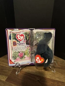 TY BRONTY The Brontosaurus 1994 Mc Donalds Beanie Baby RARE RETIRED - Picture 1 of 2