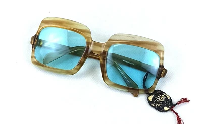 RARAS GAFAS DE SOL BOUTIQUE ESSEL VINTAGE MARCO CUADRADO MIEL AÑOS 60 FRANCIA NOS Foto 1 de 4