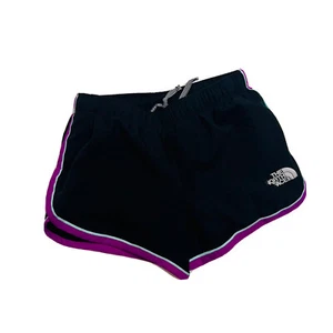 North Face Girls Size XS/TP (6) Purple Hiking Summer Shorts quick dry camping A2 - Picture 1 of 6
