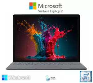 Microsoft Surface LAPTOP 2 Intel Quad core i5 8th gen. 8GB ram 128GB NvMe V.GOOD - Picture 1 of 15