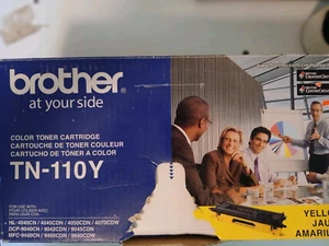 Original Brother TN-110Y Gelb High-Yield Tonerkassette / Open Box - *VERSIEGELUNG - Bild 1 von 2