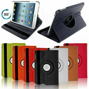 Leather Shockproof Case For Galaxy Tab S9 Ultra Tab S8 A8 A7 360° Rotating Stand - Picture 1 of 15